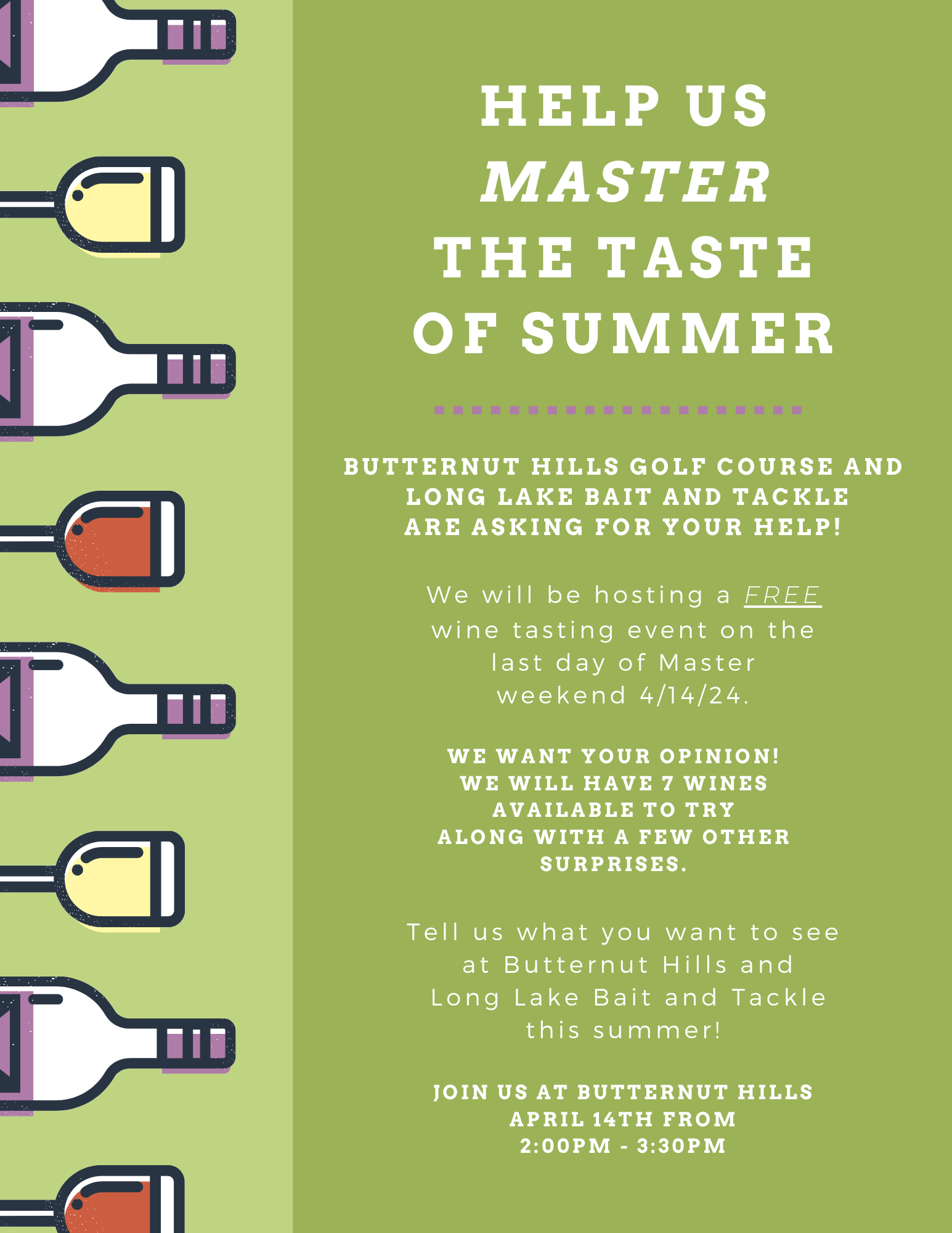 Butternut Hills Golf Course Sarona, WI